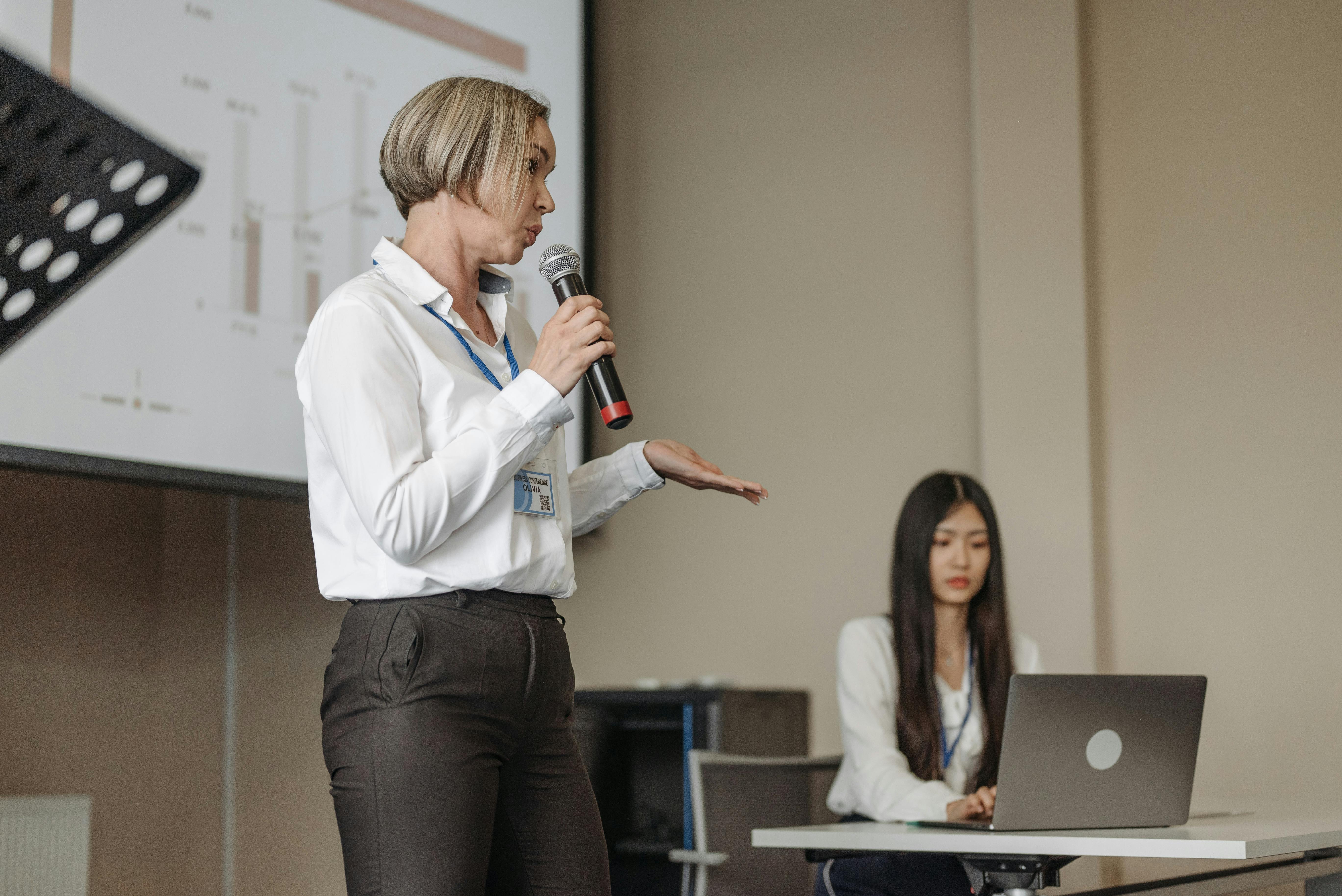 Woman developing skills and preparing for future opportunities